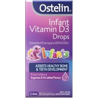 Vitamin d3 Drop Ostelin Úc dạng nhỏ giọt 2.4ml