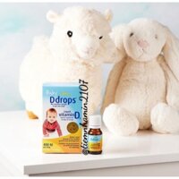 Vitamin D3 Drops - Baby DDrops bổ sung vitamin D3 cho bé 90 giọt