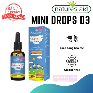 Vitamin D3 Drops Nature Aid 50ml