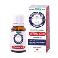 vitamin D3+K2 bioamicus 0M+ cho bé