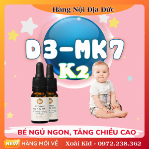 Vitamin D3 K2 MK7 Sunday Natural Đức