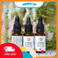 Vitamin D3 K2 MK7 Sunday Natural cho trẻ em của Đức 20ml |  Nana's kid