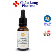 Vitamin D3 K2 MK7 Sunday Natural của Đức 20ml cho trẻ em