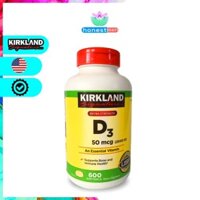 Vitamin D3 Kirkland Signature Vitamin D3 2000IU 600 viên