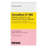 Vitamin D3 Meda Zymafluor D 500 hộp 50 viên