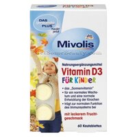 Vitamin D3 Mivolis Fur Kinder của Đức cho trẻ em hộp 60 viên