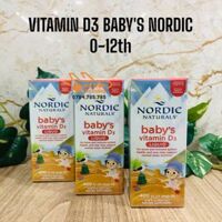 Vitamin D3 Nordic Baby's (0-12th+)