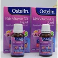 Vitamin D3 [ÚC] Ostelin kid bổ sung cho trẻ nhỏ