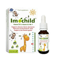 Vitamin D3 & Vitamin K2 Imochild D3K2-MK7