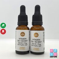 Vitamin D3k2 - Bổ xung vitamin D3 K2 Sunday Natural Đức