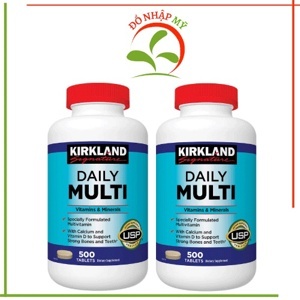 Viên uống Vitamin Kirkland Signature Daily Multi 500 viên