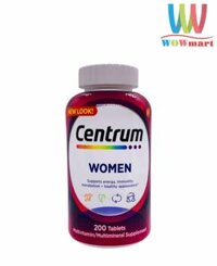 Vitamin dành cho phụ nữ Centrum Women 200 viên