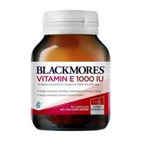 Vitamin E 1000IU Blackmores 30 viên – Viên uống bổ sung vitamin E của Úc
