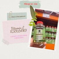 Vitamin E 400 IU 500 Viên Kirkland Của Mỹ, 🔥Hàng Chuẩn🔥 Vitamin E Hàng Nhập