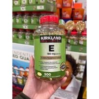 Vitamin E 400 IU 500 Viên Kirkland Của Mỹ, Date 2025