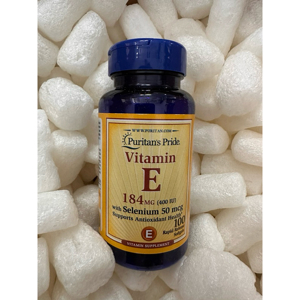 Viên uống Puritan's Pride Vitamin E 400 IU 100 viên