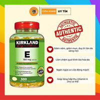 Vitamin E 400 IU Kirkland 500 Viên Của Mỹ