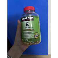 Vitamin E  400 I.U Kirkland Signature 500 Viên Của Mỹ