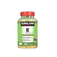 Vitamin E 400IU Kirkland Mỹ 500v