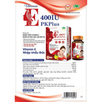 Vitamin E 400IU NHẬP KHẨU ĐỨC