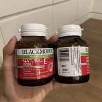VITAMIN E BLACKMORES 1000IU DATE 2023