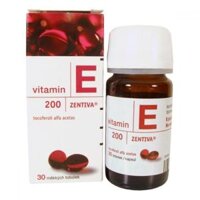 Vitamin E đỏ 200mg Nga