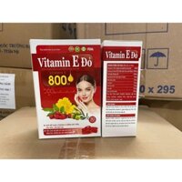 Vitamin E đỏ 800IU (Hộp 30v)