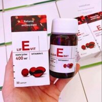 Vitamin E đỏ của Nga - Hộp 30 viên - Hàng chính hãng