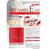 Vitamin E đỏ STARMAX (30Viên nang mềm / lọ )