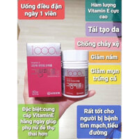 VITAMIN E HÀN QUỐC 1000IU HỘP 60 VIÊN