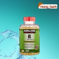 Vitamin E Kirkland 400 IU Của Mỹ, Nắp đỏ