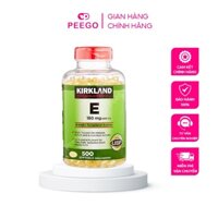 Vitamin E Kirkland 400 IU Hộp 500 Viên Của Mỹ
