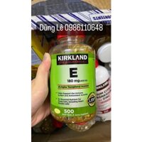 Vitamin E - Kirkland