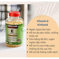 VITAMIN E KIRLAND 500 VIÊN