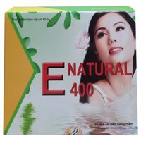 Vitamin E Natural 400 (H/100V) (E Cô Gái ) – Hộp