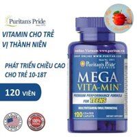 Vitamin for teens Puritan's Pride (Vitamin dành cho trẻ vị thành niên Puritan's Pride)