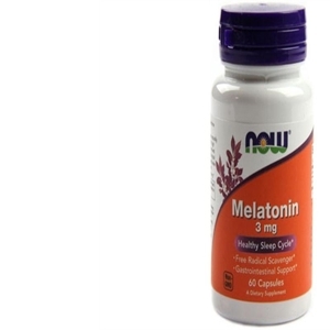 Vitamin giảm stress, mất ngủ của Mỹ Melatonin Now Foods - 3mg, 60 viên