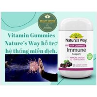 Vitamin Gummies Nature’s Way hỗ trợ hệ thống miễn dịch.