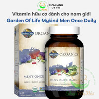 Vitamin hữu cơ tổng hợp dành cho nam giới Garden Of Life Mykind For Men Once Daily, 60 Viên