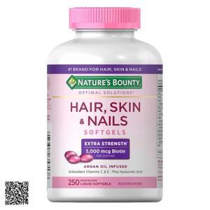 Vitamin làm đẹp da, tóc, móng Natures Bounty Hair Skin and Nails