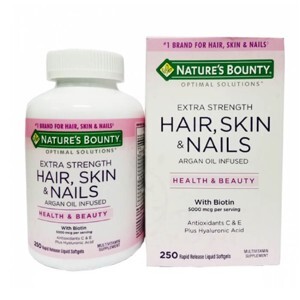 Vitamin làm đẹp da, tóc, móng Natures Bounty Hair Skin and Nails