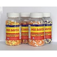 Vitamin MUL DAVITA  Vinaphar -Chai 500 Viên- Tăng Sức Đề Kháng , Chống Suy Nhược Cơ Thể