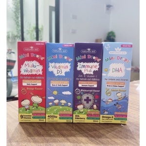 Vitamin Nature Aid DHA drop cho bé từ 3 tháng đến 5 tuổi