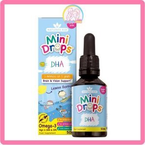 Vitamin Nature Aid DHA drop cho bé từ 3 tháng đến 5 tuổi