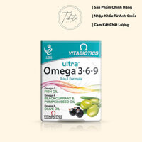 Vitamin Omega Ultra 3-6-9 Formula Vitabiotics 60 viên