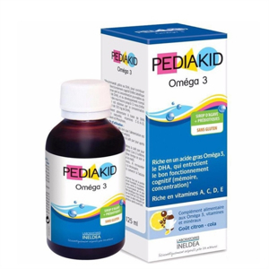 Vitamin Pediakid bổ sung Omega 3 & DHA - 125 ml