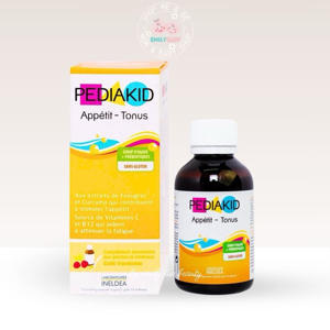 Vitamin PediaKid Tonus cho trẻ biếng ăn - 125ml