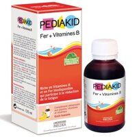 Vitamin PediaKid Fer cho bé bổ sung Sắt và Vitamin B