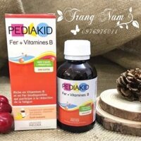 Vitamin PediaKid Fer cho bé bổ sung Sắt và Vitamines B (Pháp)