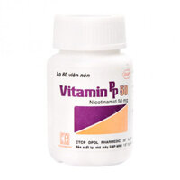 Vitamin PP 50mg (Chai 60 Viên)